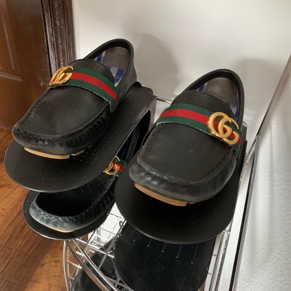 gucci noel moccasin drivers